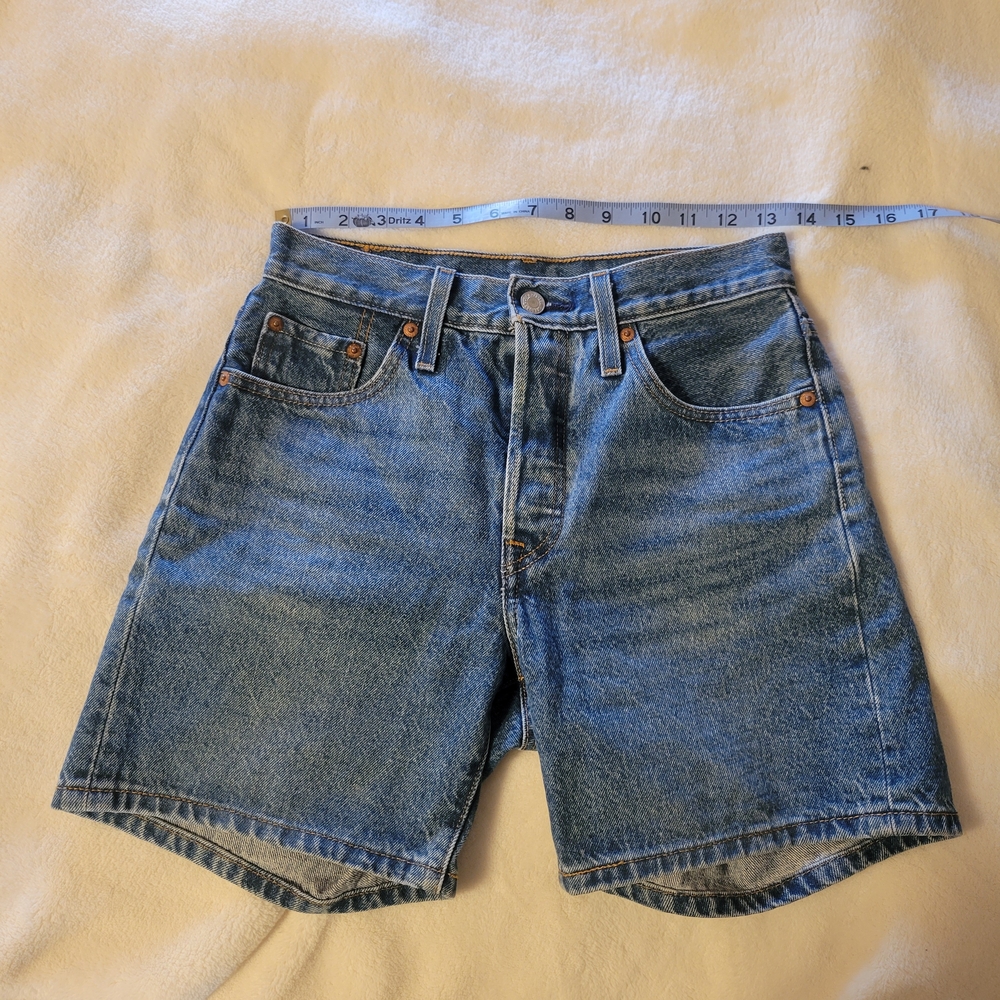 Levi's Blue Jean Shorts